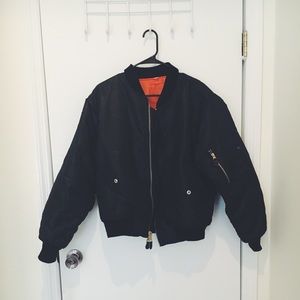 Black Bomber Jacket (men’s)